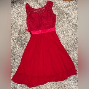 BeryLove S Cocktail Homecoming WeddingGuest Dress Sleeveless Lace Formal Dresses